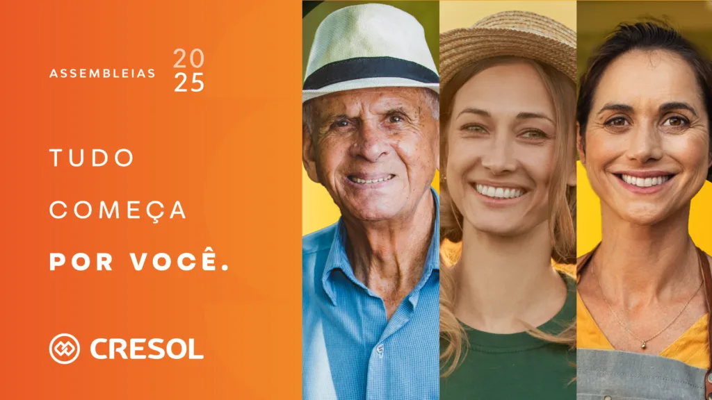 banner de divulgação da assembleia da cressol