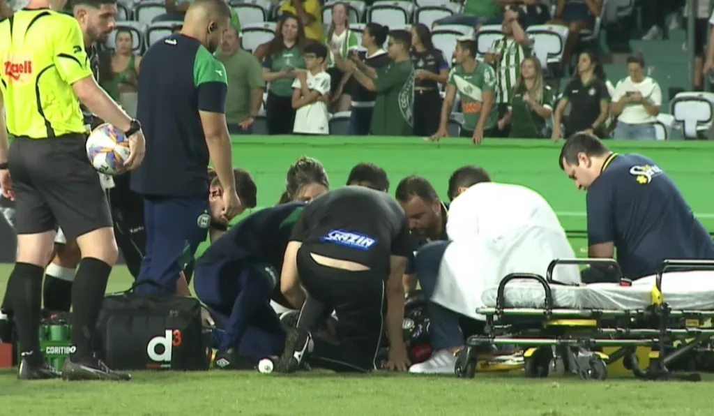 Jacy, do Operário, é atendido no Couto Pereira