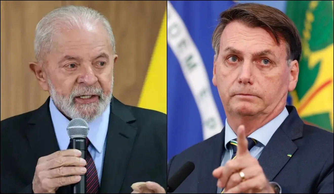 pesquisa aponta Bolsonaro a frente de Lula para 2026