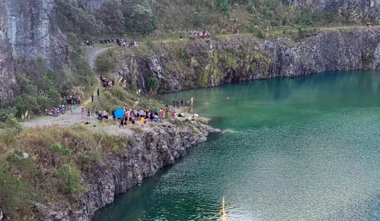 jovem morre afogado na pedreira do Orleans, em Campo Magro