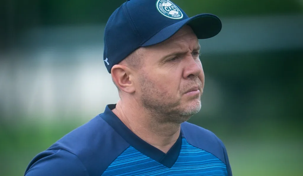 Mozart em treino do Coritiba