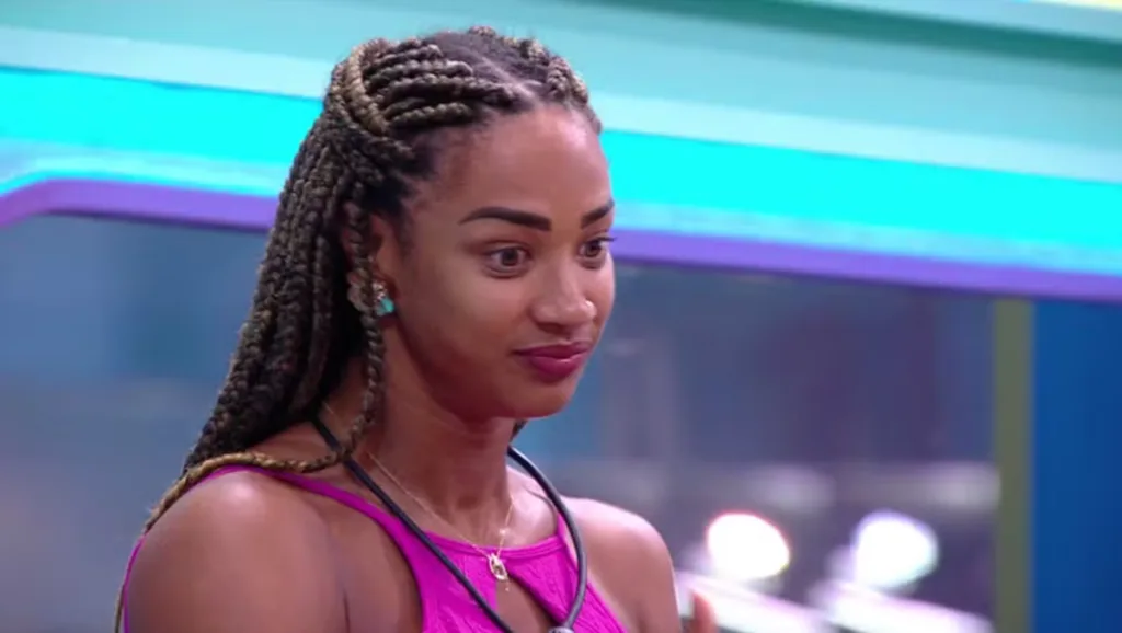 Aline, participante do BBB 25 (Imagem: Reprodução / globoplay)