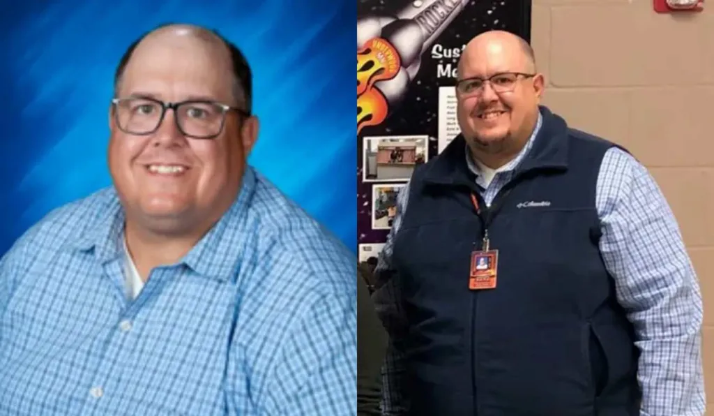 O professor Jason Rogers, de 48 anos