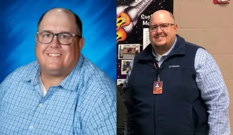 O professor Jason Rogers, de 48 anos