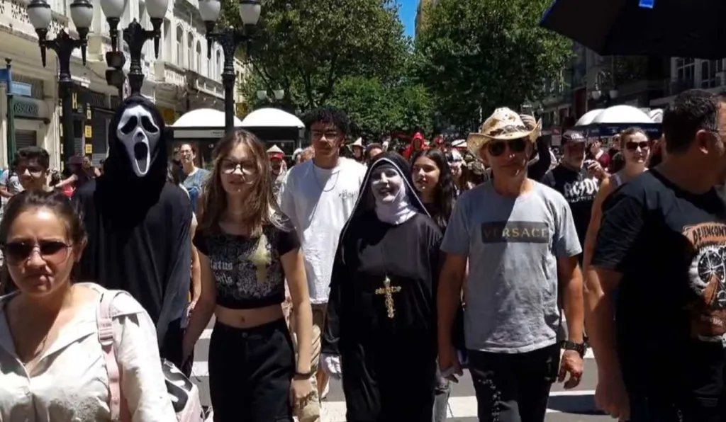 Público no Zumbi Walk