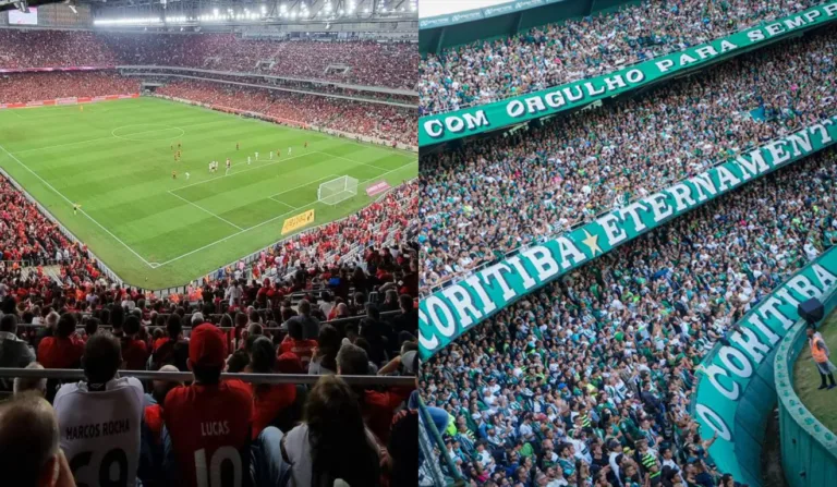 Athletico e Coritiba estão no top-20 de público