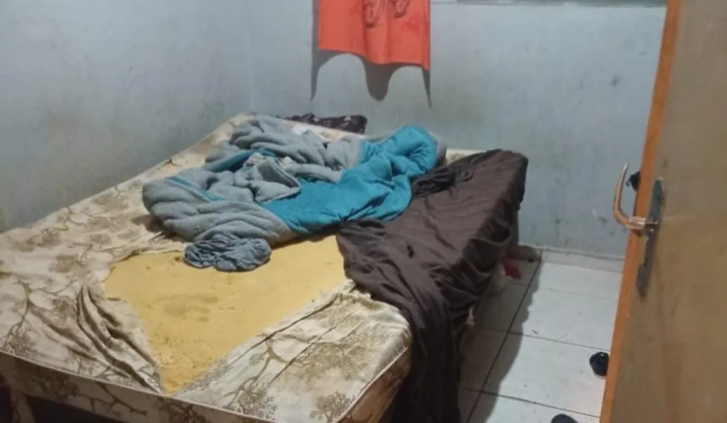 Local onde as crianças foram encontradas em Ponta Grossa