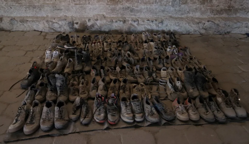 Suposto campo de extermínio no México