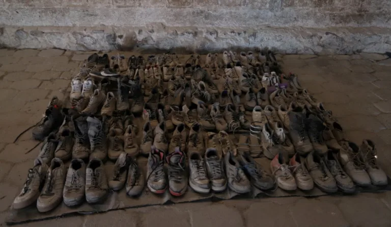 Suposto campo de extermínio no México