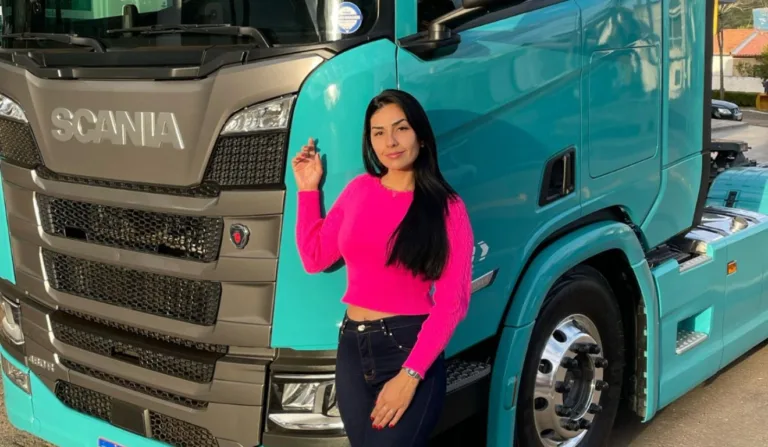 Caminhoneira e influencer: Daiane Costa participa do Boa da Pan