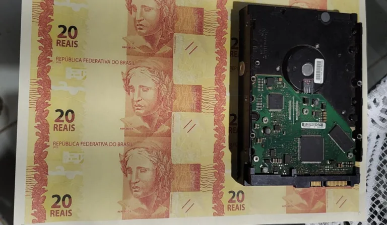 notas falsas apreendidas em Cascavel