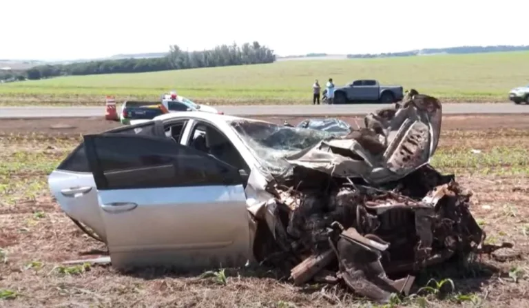 Casal retornava de consulta médica quando sofreu acidente na PR-445