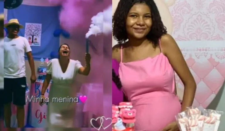 A jovem estava grávida e não resistiu aos ferimentos (Foto: reprodução / redes sociais)