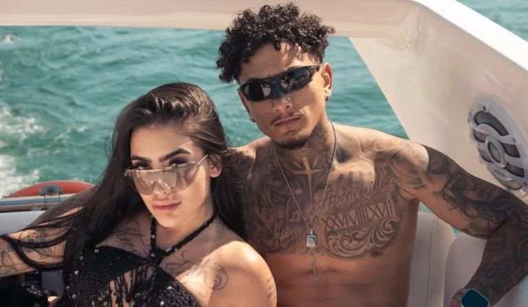 MC Mirella e o marido Dynho Alves