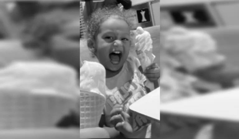 Isabella Marinho dos Santos, de 2 anos, que morreu em um acidente caseiro em Portugal,