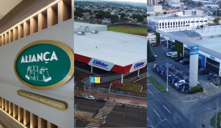 Imagem da Aliança Móveis, Condor e Metronorte Valesul.