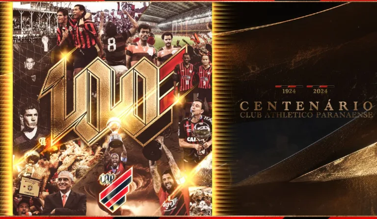 Postagem do centenário do Athletico