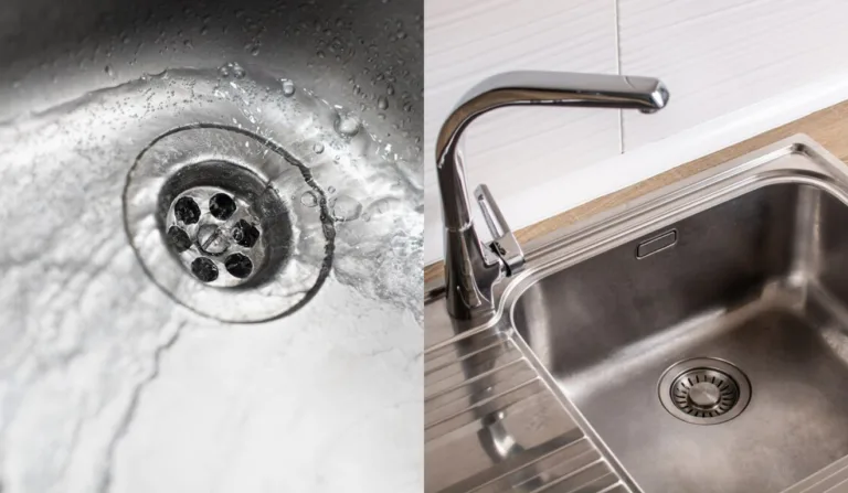 Imagem de ralo e pia.