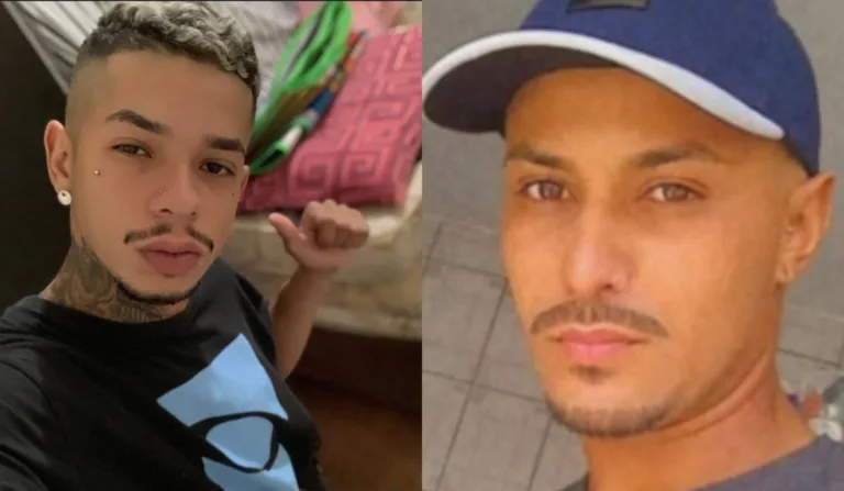 Dois jovens um ao lado do outro