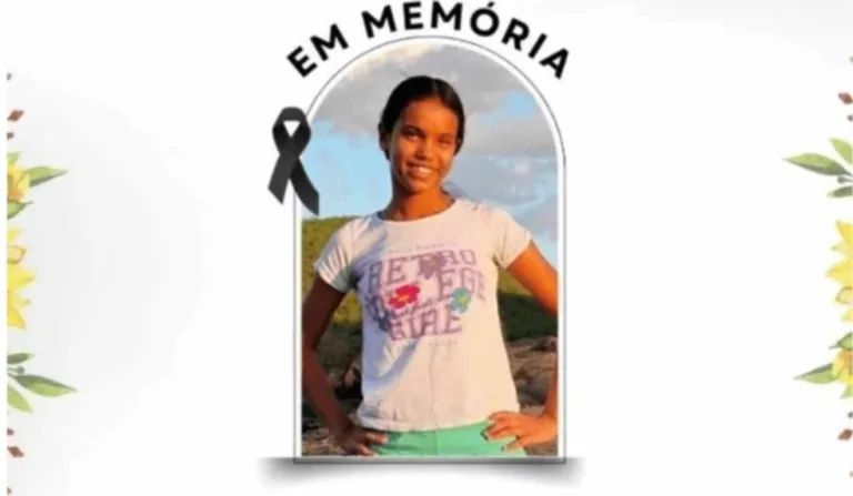 Geovanna Rodrigues da Silva, de apenas 12 anos