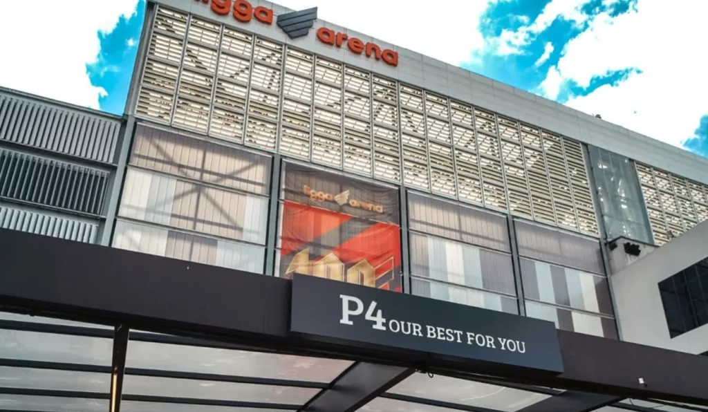 P4, bar na Ligga Arena, estádio do Athletico