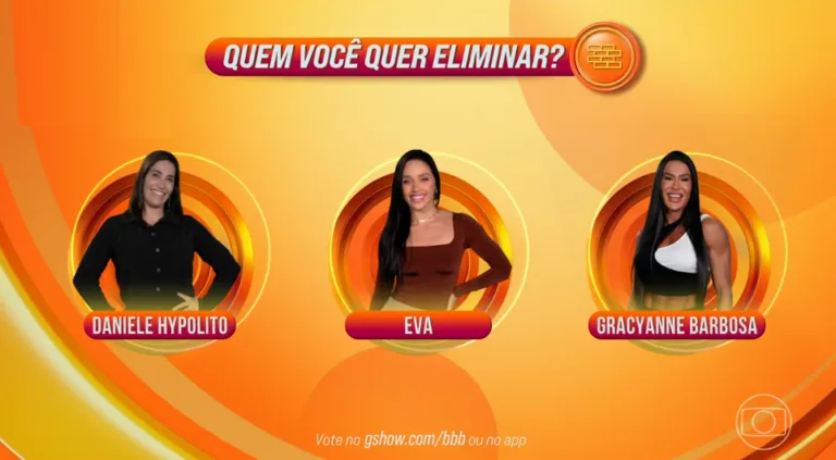 Dani, Eva e Gracyanne estão no 9º Paredão