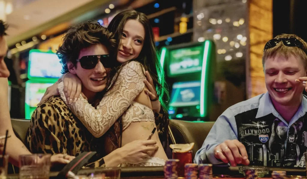 reprodução de uma cena de Anora