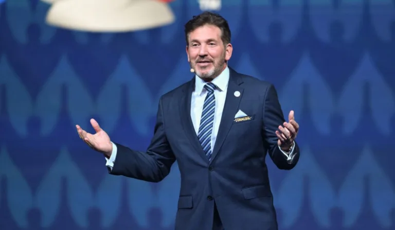 Presidente da Conmebol, Alejandro Dominguez.