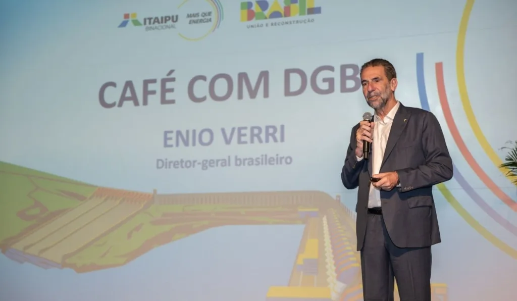 enio verri diretor-geral da itaipu