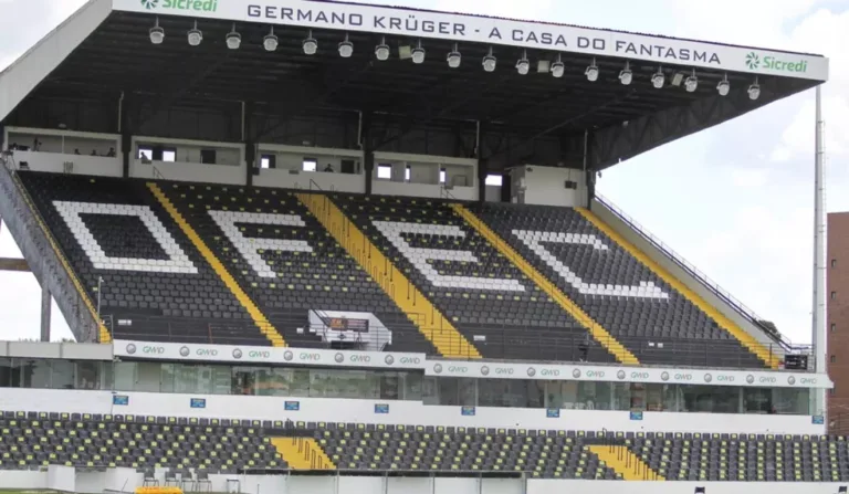 Estádio Germano Krüger, casa do Operário Ferroviário. (Foto: André Jonsson/OFEC)