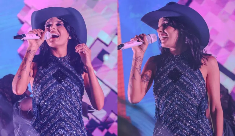 Ana Castela cantando