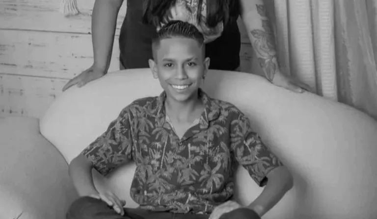 Eduardo Santiago Machado, de 16 anos, que morreu após se afogar na Praia Central de Guaratuba, no litoral paranaense