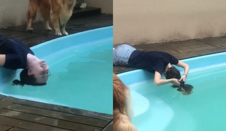 curitibana se refrescando no calor