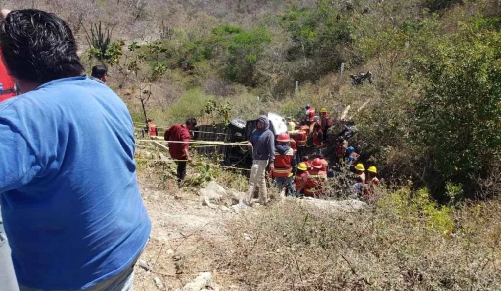 acidente de ônibus no méxico