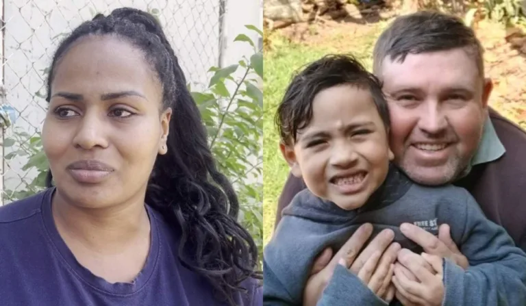 ex-mulher de pai que jogou o filho da ponte