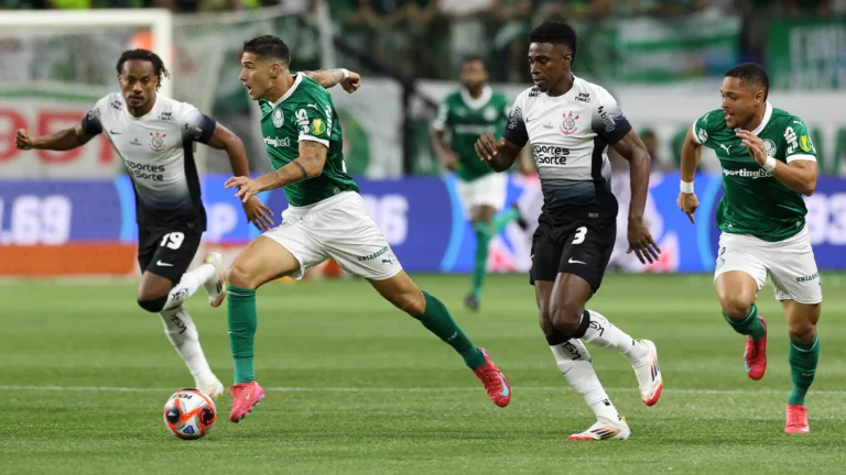 Palmeiras e Corinthians se enfrentaram no dia 16 de março, no primeiro jogo da final.
