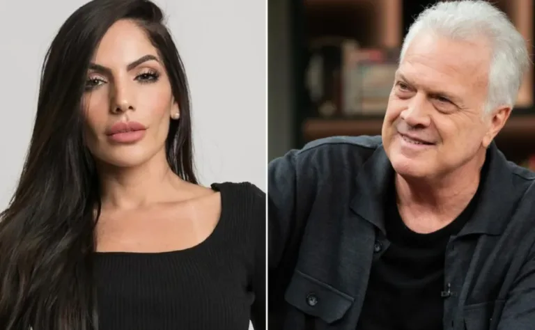 Anamara e Pedro Bial (Imagem: Reprodução)