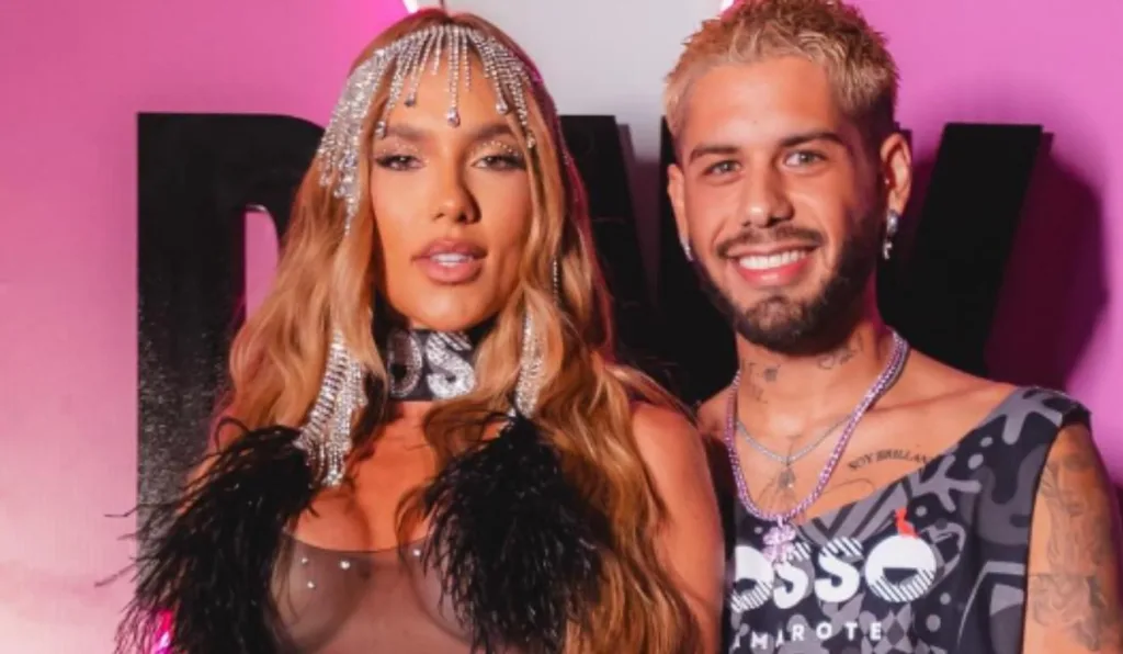 virginia e zé felipe no carnaval