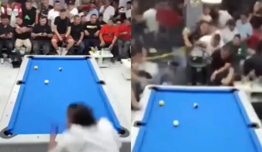 Tiroteio em jogo de sinuca