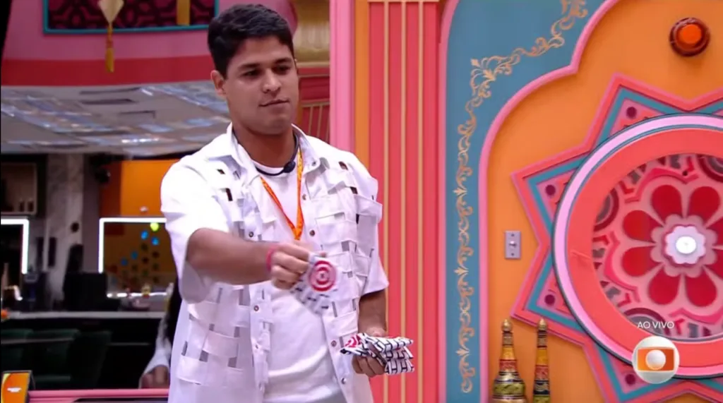 Guilherme coloca brothers Na Mira do Líder (Imagem: Reprodução)