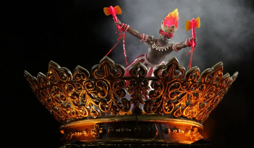 1º dia do desfile de Carnaval 2025 no Rio de Janeiro