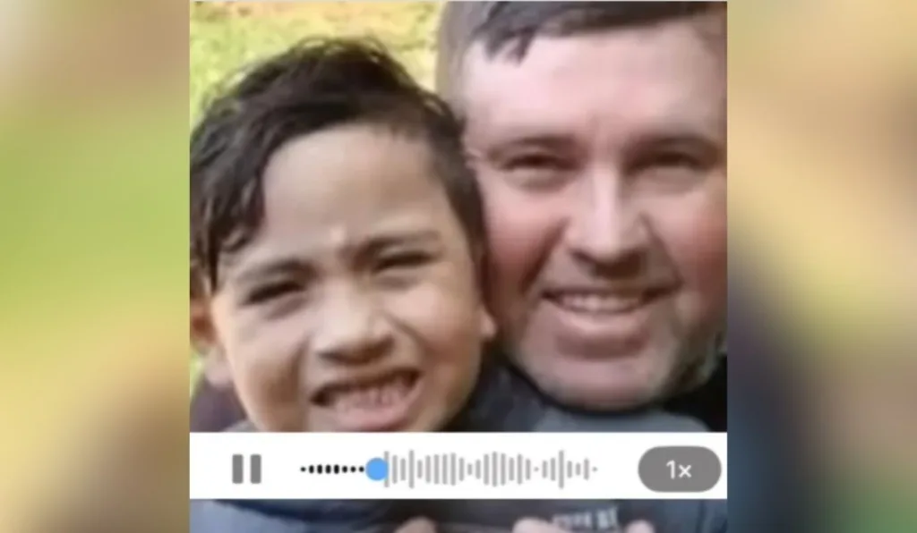 áudio de pai que jogou filho da ponte