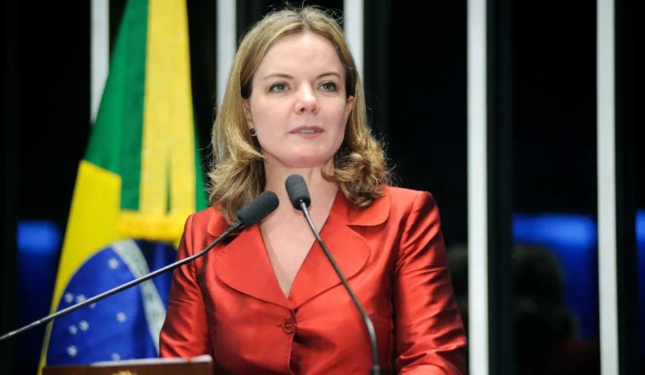 Gleisi Hoffmann concedeu entrevista à CNN Brasil e rebateu Gilberto Kassab