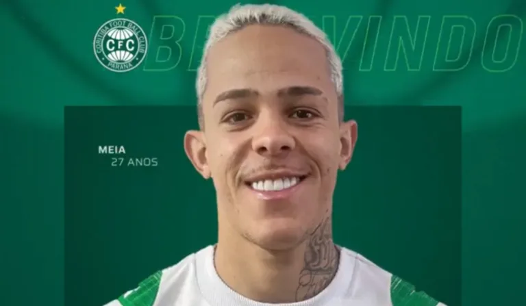 Wallisson, novo volante do Coritiba.