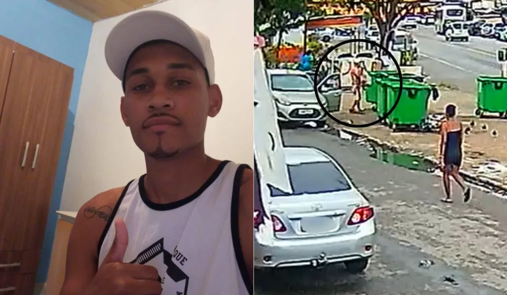 Vídeo mostra idoso jogando corpo de jovem esquartejado em caçamba de lixo; assista