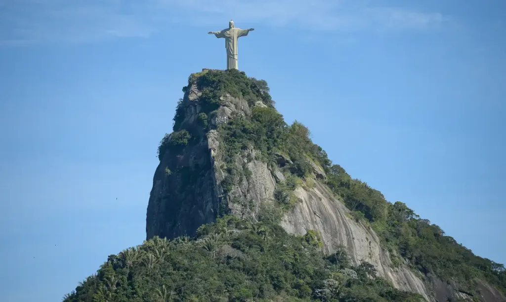 Cristo Redentor, no Rio de Janeiro.
