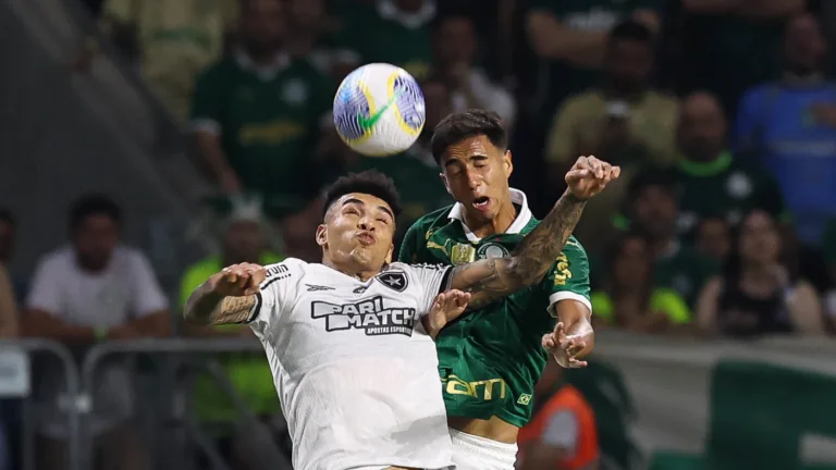 Palmeiras e Botafogo se enfrentam na primeira rodada do Brasileirão 2025.