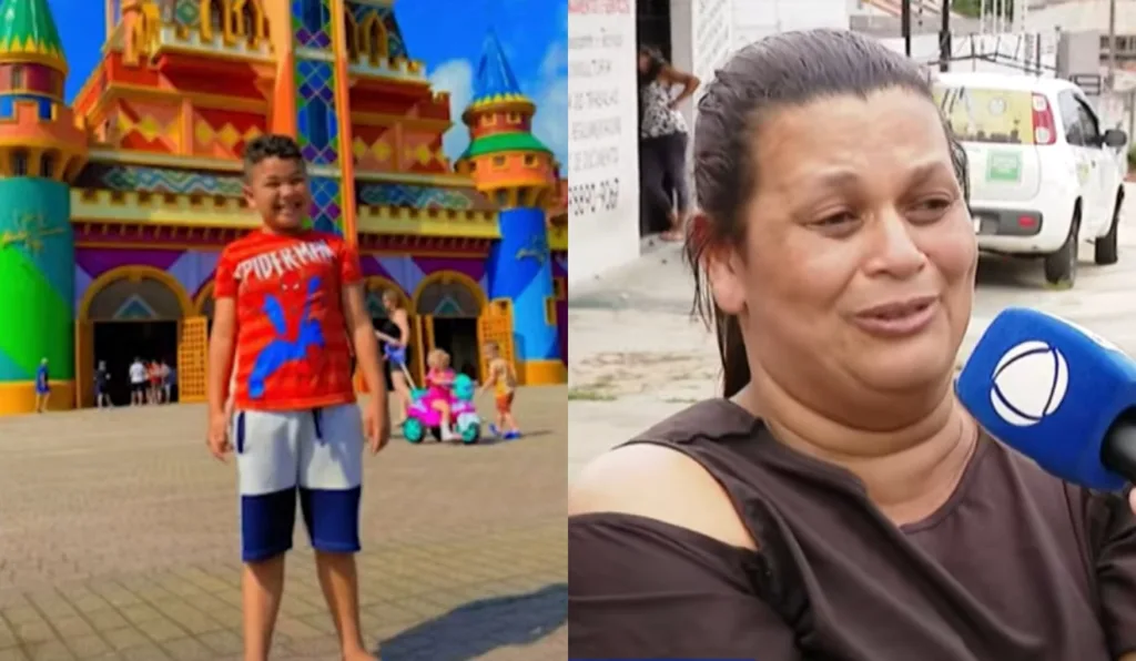 João Vitor Melo Xavier, de apenas oito anos