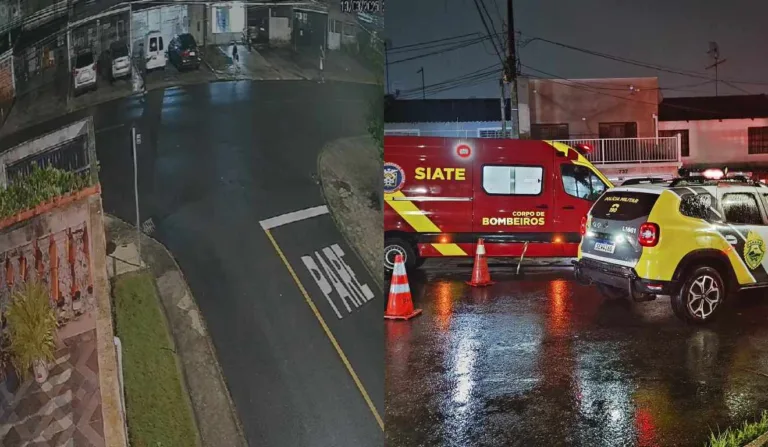 Vídeo mostra momento em que assaltante dá tiro na cabeça de homem em Curitiba
