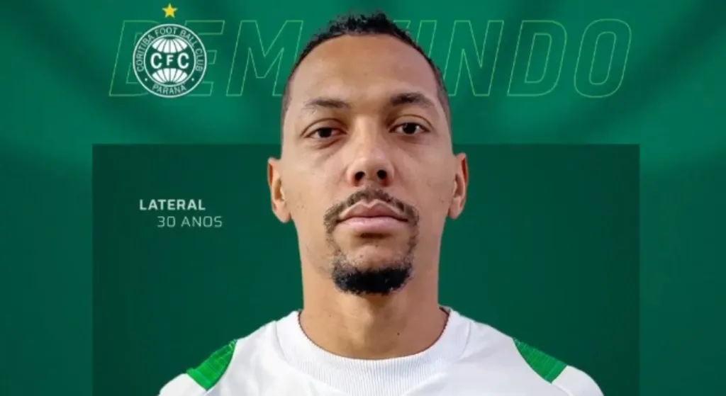 Alex Silva é o novo reforço do Coritiba.